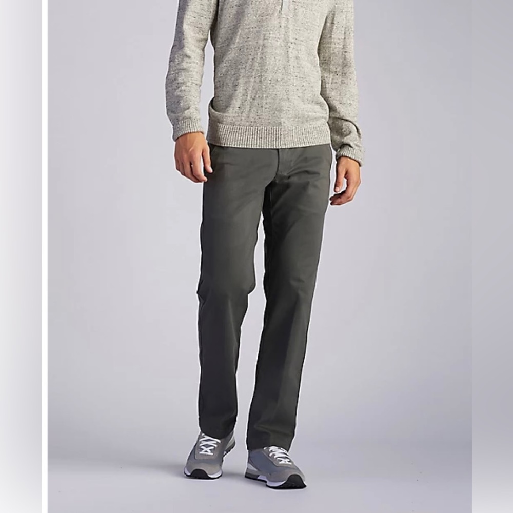 MEN’S EXTREME COMFORT KHAKI PANT (BIG&TALL) IN CHARCOAL